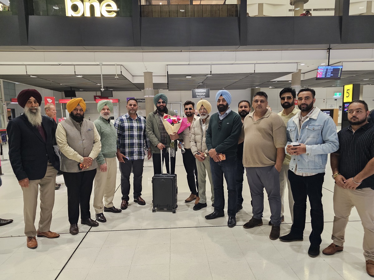 ਐੱਮ. ਪੀ ਗੁਰਜੀਤ ਸਿੰਘ ਔਜਲਾ ਦਾ ਬ੍ਰਿਸਬੇਨ ਪਹੁੰਚਣ ''ਤੇ ਸ਼ਾਨਦਾਰ ਸਵਾਗਤ