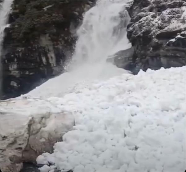 himachal collapsed glacier