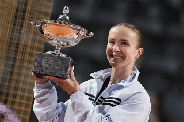 svitolina defeats gauff to win italian open title
