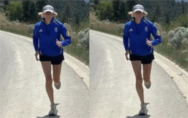 80 year old female runner