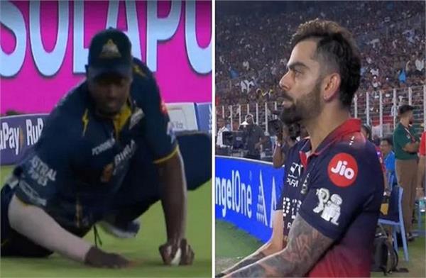 virat kohli gets angry over umpire  s decision