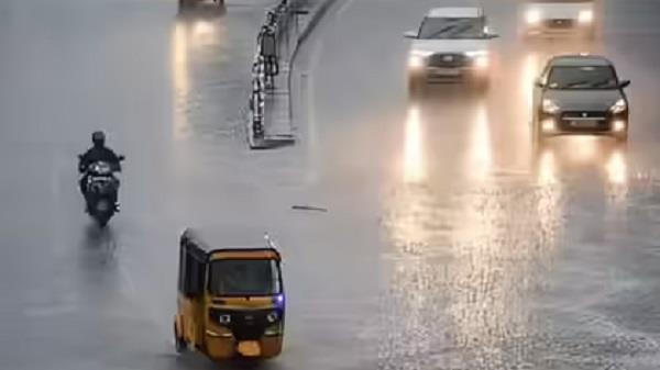 up heavy rain