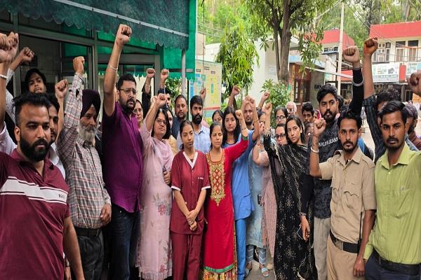 opd services of civil hospital derabassi closed 