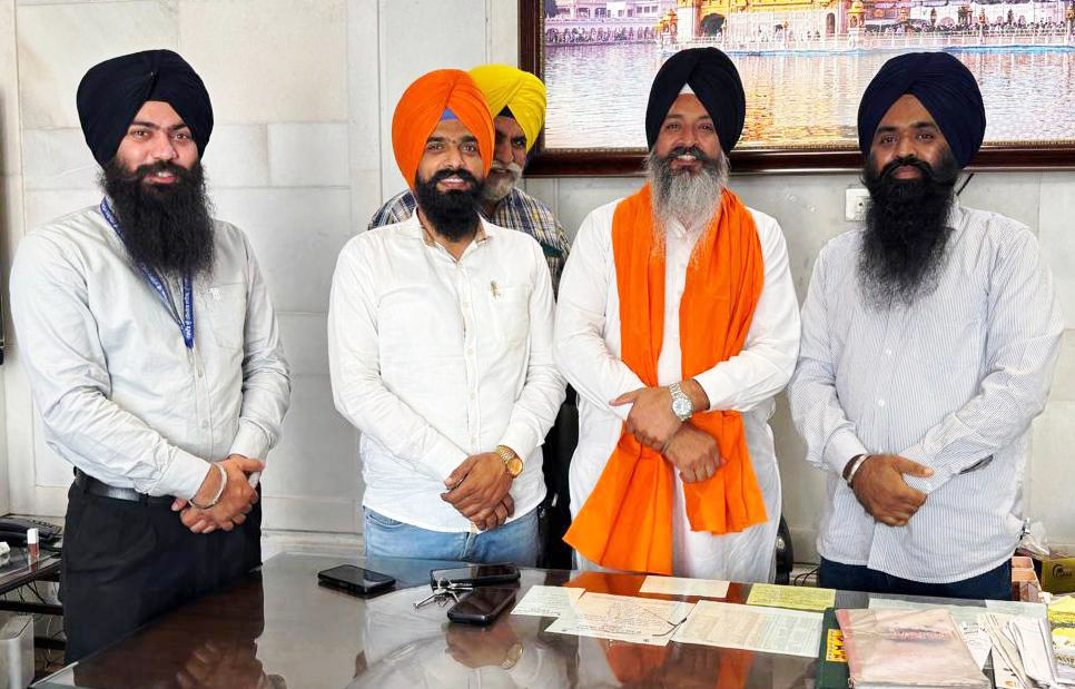 ਸੱਚਖੰਡ ਸ੍ਰੀ ਹਰਿਮੰਦਰ ਸਾਹਿਬ ਵਿਖੇ ਮੁੱਖ ਸੂਚਨਾ ਅਧਿਕਾਰੀ ਬਣੇ ਅੰਮ੍ਰਿਤਪਾਲ ਸਿੰਘ