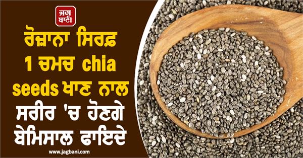 eating chia seeds will have unparalleled benefits for the body 