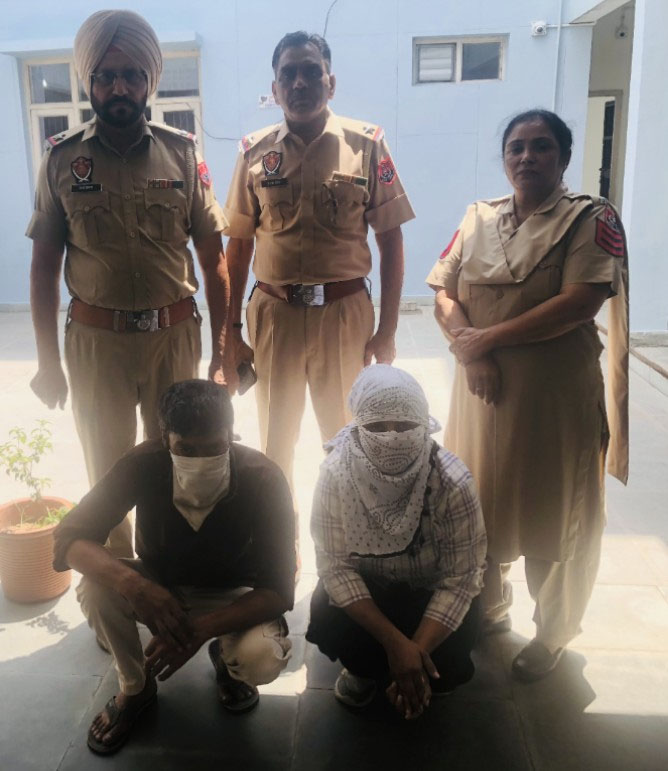 ਚੋਰੀ ਦੇ ਗਹਿਣੇ ਤੇ 1,92,000 ਰੁਪਏ ਦੀ ਨਕਦੀ ਸਣੇ ਦੋ ਮੁਲਜ਼ਮ ਕਾਬੂ