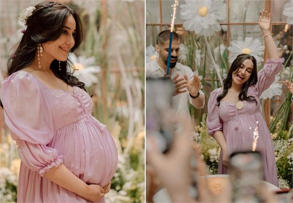 surbhi jyoti celebrates her 38th birthday bash and baby shower