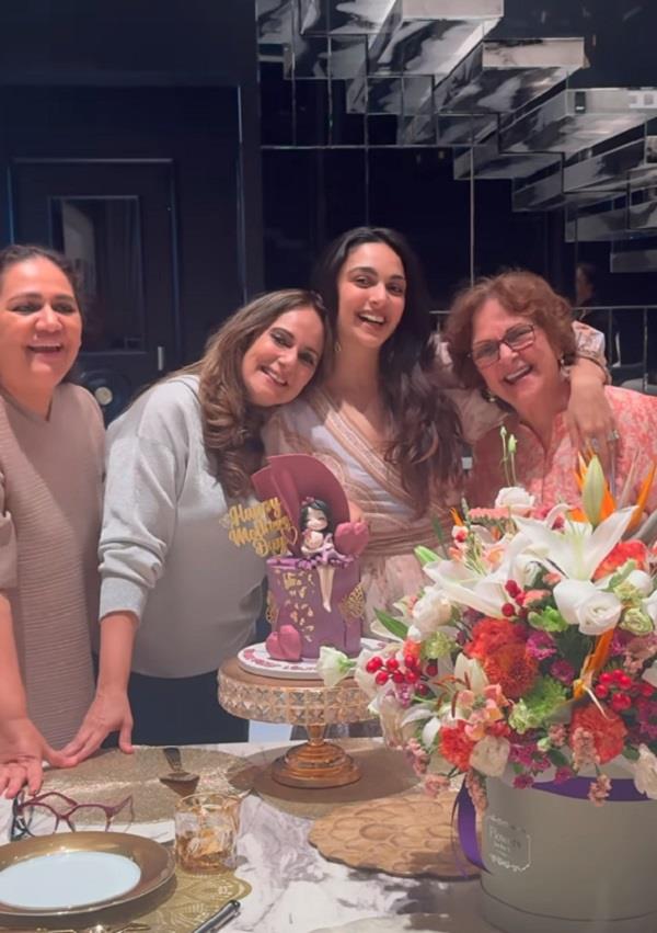 kiara advani celebrated her first   mother  s day  