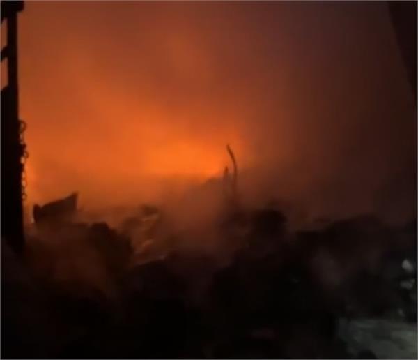 fire in tanda