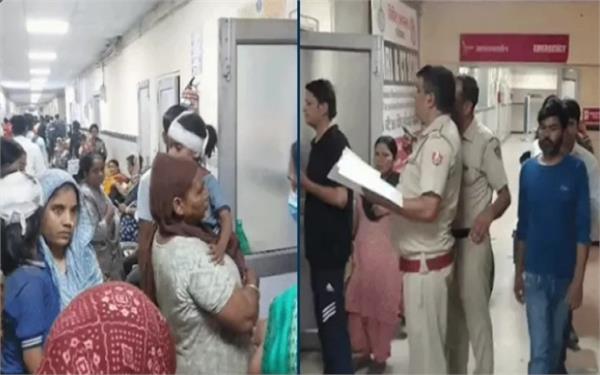 haryana  school  roof  student  injured