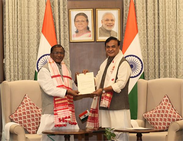 himanta biswa sharma  assam  chief minister  resignation  new government