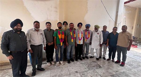 shahkot press club elections held  arshdeep appointed president