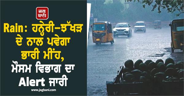 rain alert weather warning