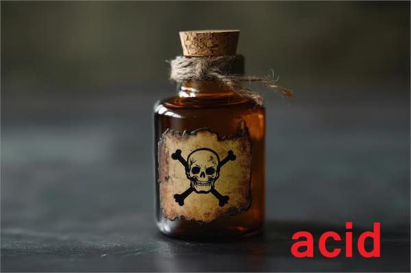 child  acid incident