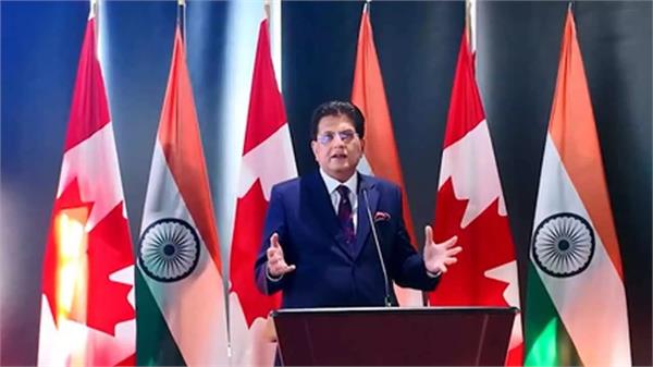 piyush goyal highlights  renewed momentum   in india canada