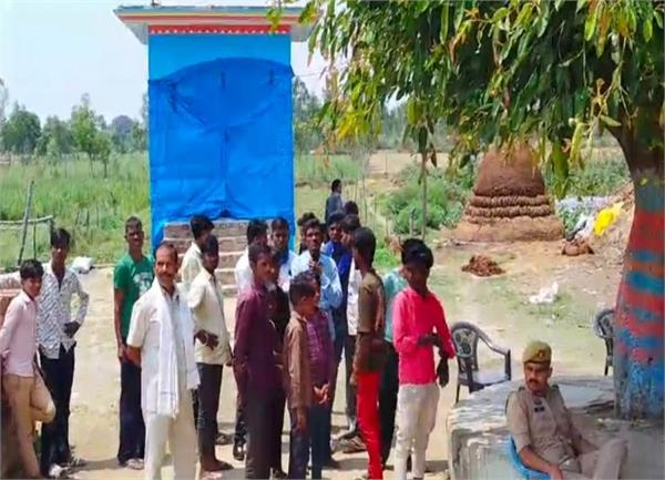 shahjahanpur  ambedkar  statue