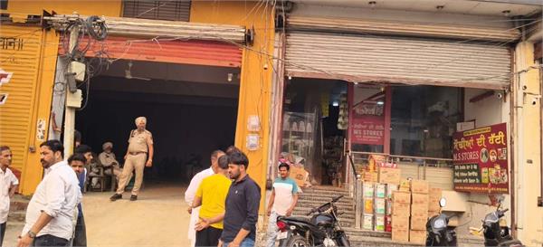 unidentified persons opened fire on grocery store owner over ransom demand