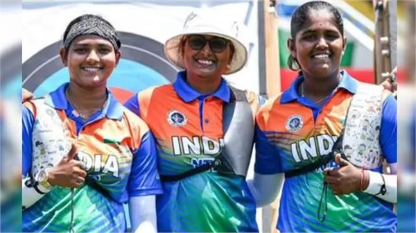india wins archery world cup gold medal