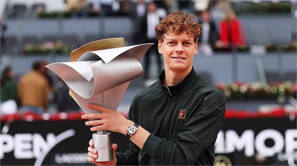 jannik sinner wins madrid open