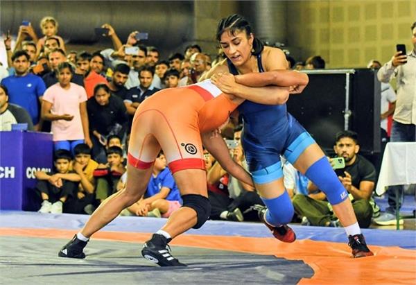 vinesh phogat wins first event at asian games trials