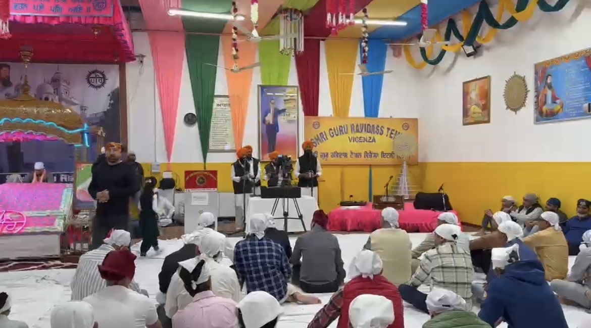 ਇਟਲੀ ਵਿਖੇ ਸਤਿਗੁਰੂ ਰਵਿਦਾਸ ਮਹਾਰਾਜ ਜੀ ਅਤੇ ਮਾਤਾ ਲੋਨਾ ਜੀ ਦਾ ਵਿਆਹ ਪੁਰਬ ਧੂਮ-ਧਾਮ ਨਾਲ ਮਨਾਇਆ