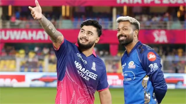 IPL 2026, RR vs MI: ਰਾਜਸਥਾਨ ਦਾ 7.3 ਓਵਰਾਂ ਤੋਂ ਬਾਅਦ ਸਕੋਰ - 67/3