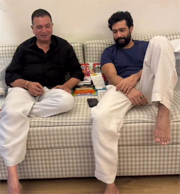 sham kaushal wishes his  puttar   vicky kaushal on his 38th birthday
