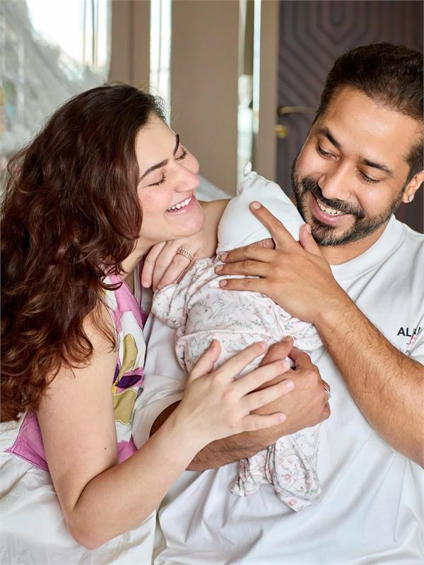 shivaleeka oberoi  abhishek pathak reveal baby girl  s name
