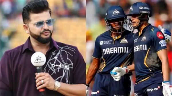 suresh raina calls shubman gill and sai sudarshan the best pair