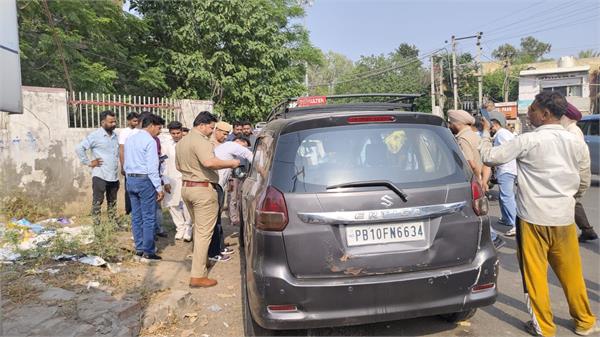 body of a person found in an abandoned car