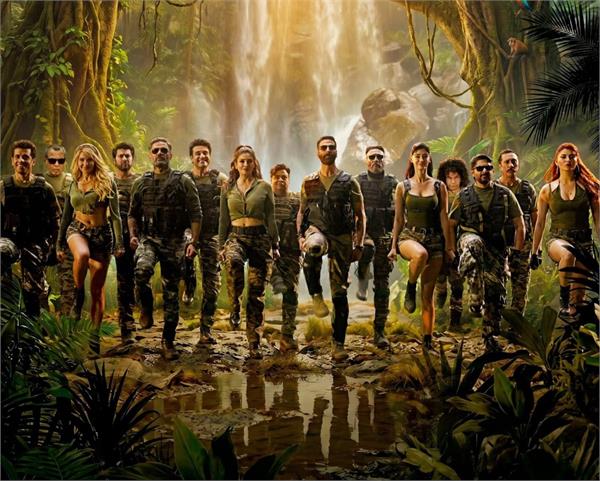 junglee music releases title track of comedy film   welcome to the jungle  