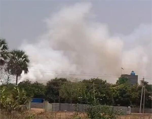pharma factory  explosion  people  injured  telangana