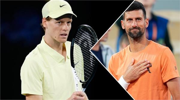 french open from sunday  sinner and djokovic in different halves