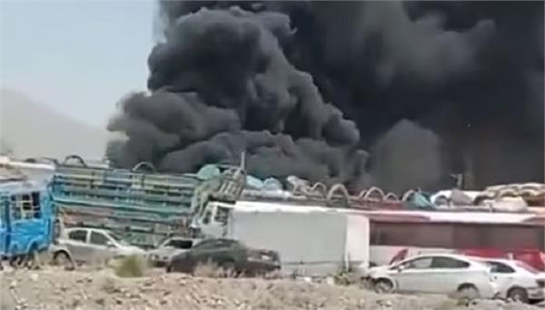 fire at customs warehouse
