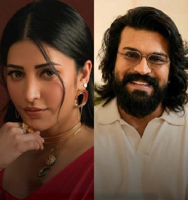 shruti haasan joins ram charan starrer   peddi   for a special song