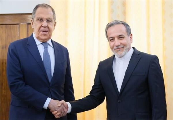 lavarov talks to araghchi