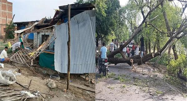 mother  two children dead as storm damages homes