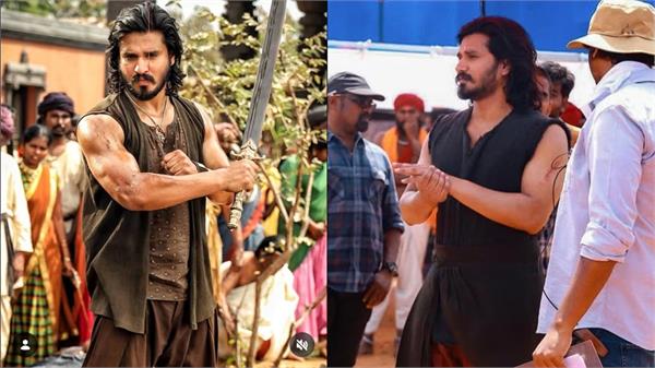 spectacular bts glimpses emerge from the sets of  swayambhu 