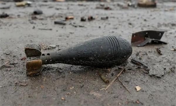 mortar shell hits civilian area