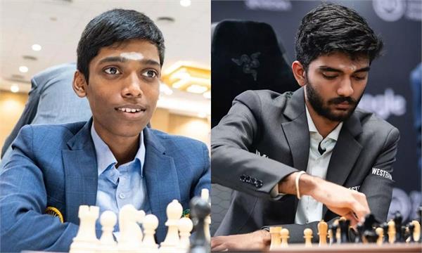 gukesh and praggyananda win in tiebreak  carlsen loses