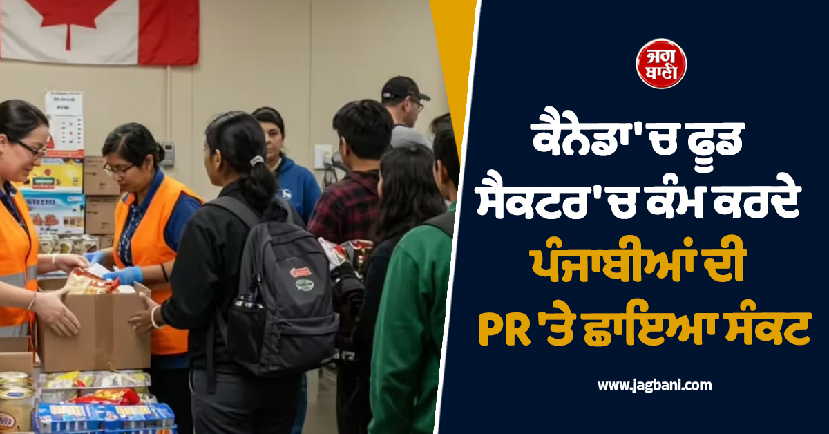 ਕੈਨੇਡਾ 'ਚ ਫੂਡ ਸੈਕਟਰ 'ਚ ਕੰਮ ਕਰਦੇ ਪੰਜਾਬੀਆਂ ਦੀ PR 'ਤੇ ਛਾਇਆ ਸੰਕਟ