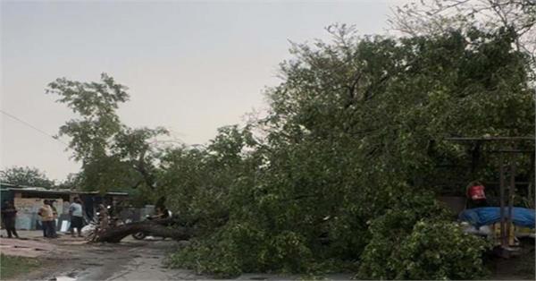thunderstorm in tanda punjab