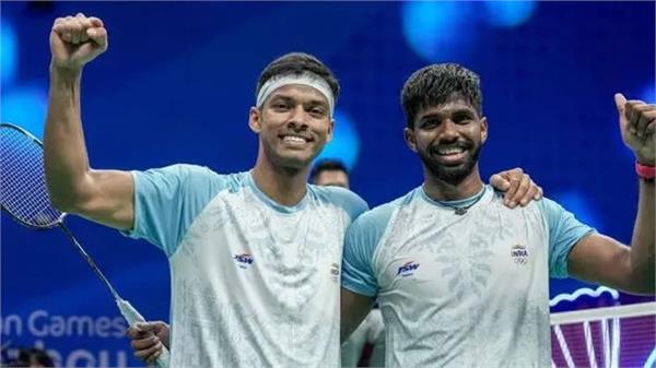 thailand open badminton  satwik chirag pair off to winning start