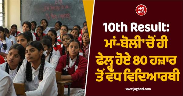 more than 80 thousand students failed in their mother tongue