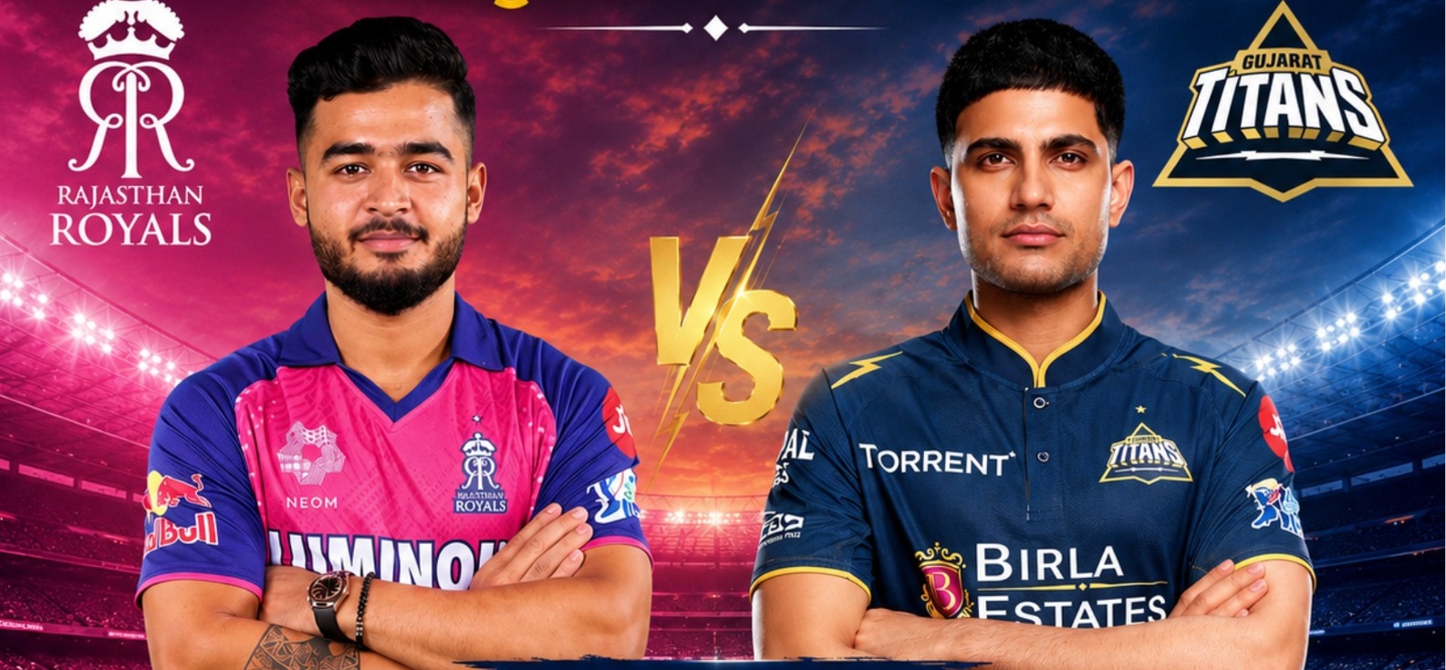 RR Vs GT : ਰਾਜਸਥਾਨ ਨੇ ਟਾਸ ਜਿੱਤ ਕੇ ਚੁਣੀ ਗੇਂਦਬਾਜ਼ੀ, ਦੋਵਾਂ ਟੀਮਾਂ ''ਚ ਹੋਏ ਵੱਡੇ ਬਦਲਾਅ