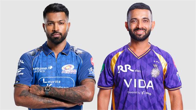IPL 2026: ਕੋਲਕਾਤਾ ਨੇ ਟਾਸ ਜਿੱਤ ਕੇ ਮੁੰਬਈ ਨੂੰ ਦਿੱਤਾ ਬੱਲੇਬਾਜ਼ੀ ਸੱਦਾ, ਪੰਡਯਾ ਦੀ ਹੋਈ ਵਾਪਸੀ