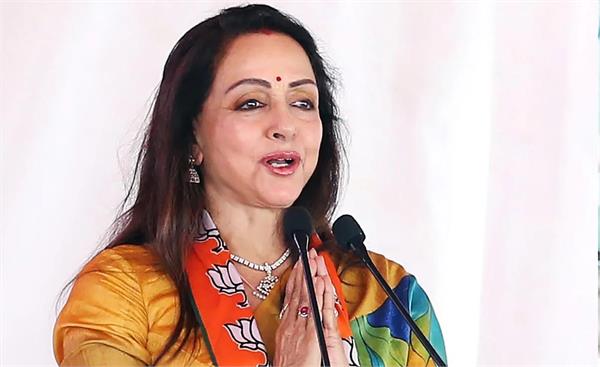 hema malini launches mero mathura app