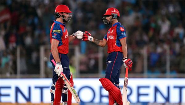 punjab kings set gujarat titans a target