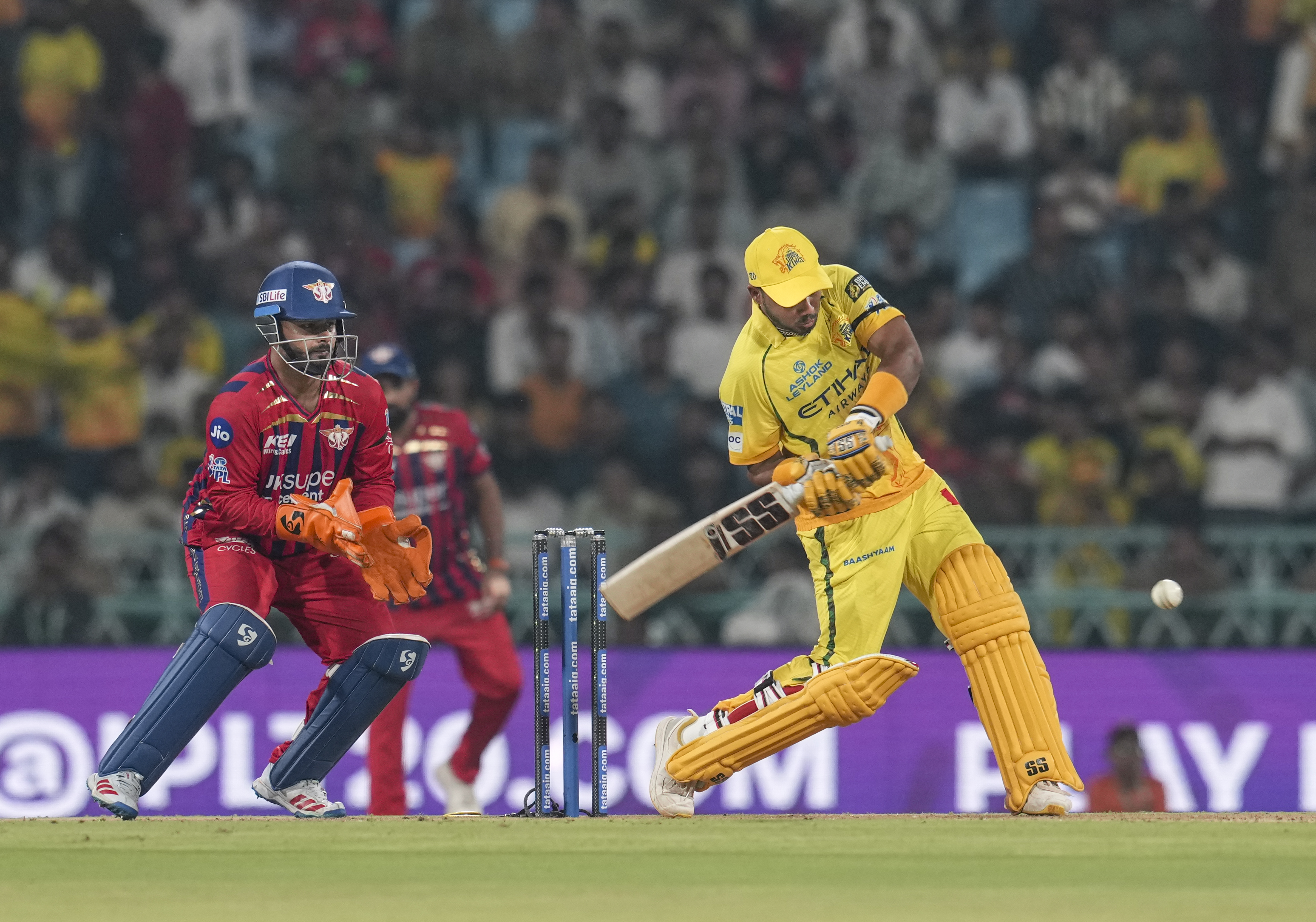 LSG vs CSK : ਚੇਨਈ ਨੇ ਲਖਨਊ ਨੂੰ ਦਿੱਤਾ 188 ਦੌੜਾਂ ਦਾ ਟੀਚਾ, ਕਾਰਤਿਕ ਸ਼ਰਮਾ ਨੇ ਖੇਡੀ ਅਹਿਮ ਪਾਰੀ