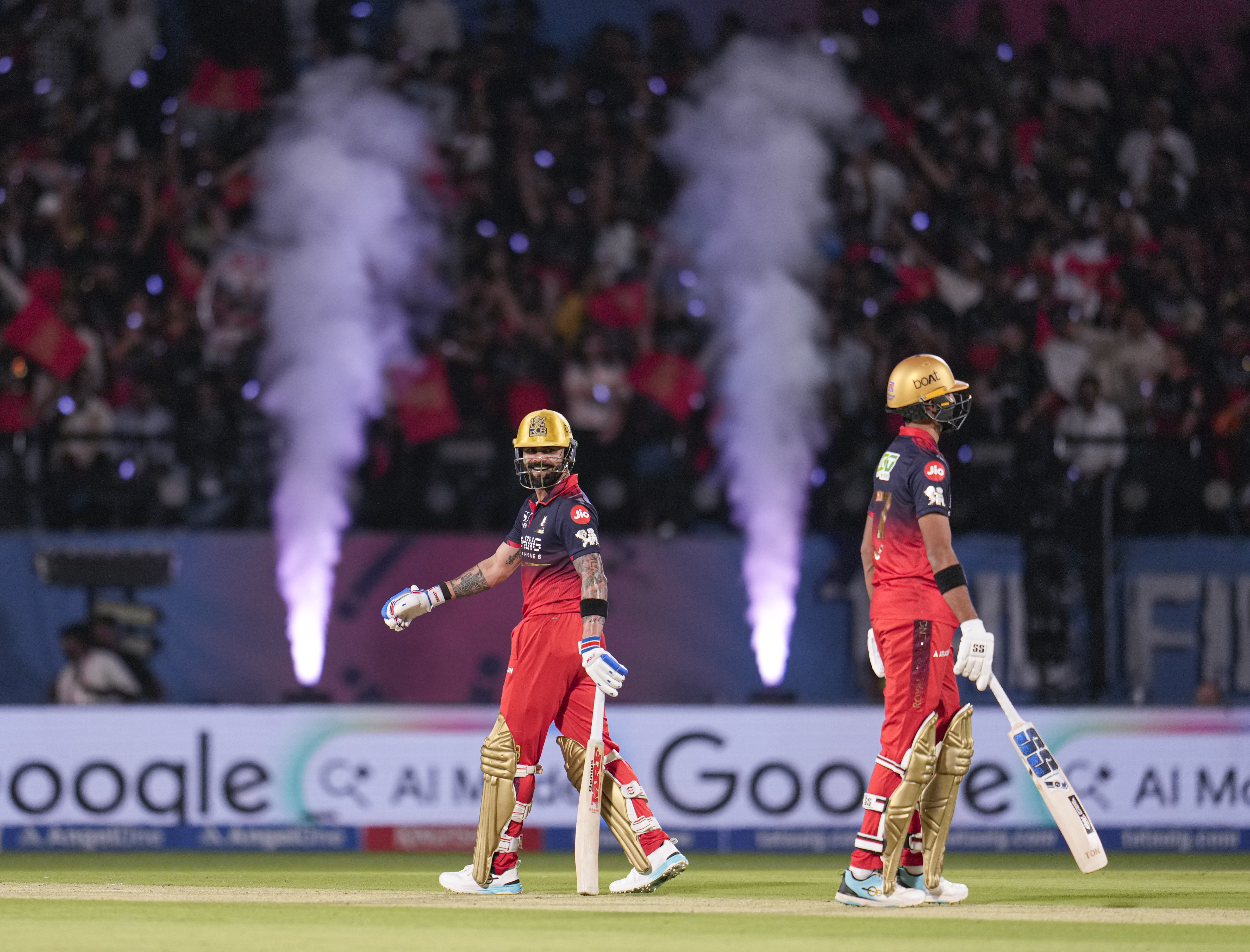 Qualifier 1: RCB ਨੇ ਪਲੇਆਫ ਇਤਿਹਾਸ ''ਚ ਬਣਾਇਆ ਸਭ ਤੋਂ ਵੱਡਾ ਸਕੋਰ, GT ਨੂੰ ਦਿੱਤਾ 255 ਦੌੜਾਂ ਦਾ ਟੀਚਾ